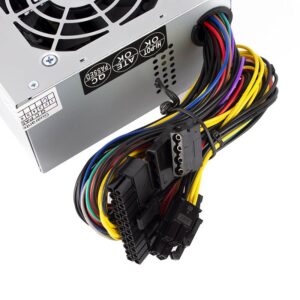 FUENTE DE PODER HALION MICRO ATX-600W P8, 600W - Imagen 3