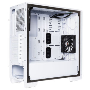 CASE BITFENIX NOVA MESH  WHITE SIN FUENTE - Imagen 4