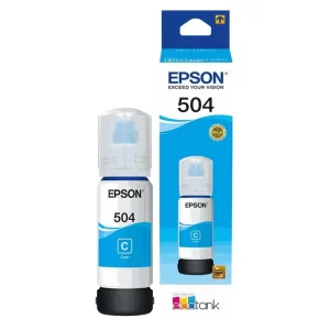 Epson 504, Botella de Tinta Cian