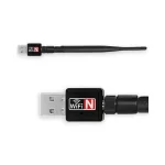 Adaptador Wi-Fi USB con Antena Externa - Imagen 3