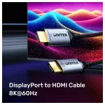 Cable DisplayPort 2.0 8K@60Hz 1.8m HDR - Imagen 4