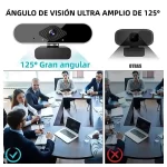 Cámara Web STEELLE & DECKER 2K Micrófono USB - Imagen 2