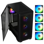 Case Gamer BITFENIX Nova Mesh Se TG 4 Ventiladores ARGB - Imagen 2