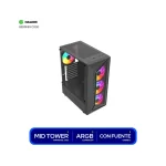 Case Gamer HALION Geminis CR30 500W Rainbow RGB - Imagen 3