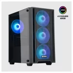 Case Gamer HALION Ragnarok 320 550W RGB - Imagen 3