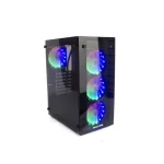 Case Gamer HALION Sparta 540 ARGB Vidrio Templado - Imagen 5