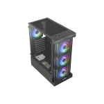 Case Gamer HALION Tauro CR33 500W ARGB Vidrio Templado