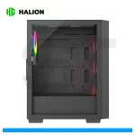 Case Gamer HALION Titan 108 ARGB Vidrio Templado