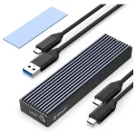 Case SSD M.2 NVMe/SATA a USB-C 3.1 Gen 2 - Imagen 2