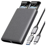 Case SSD M.2 NVMe/SATA a USB-C 3.1 Gen 2 - Imagen 5