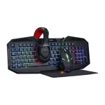 Combo Gamer 4 en 1 Teclado Mouse Headset Mousepad - Imagen 4