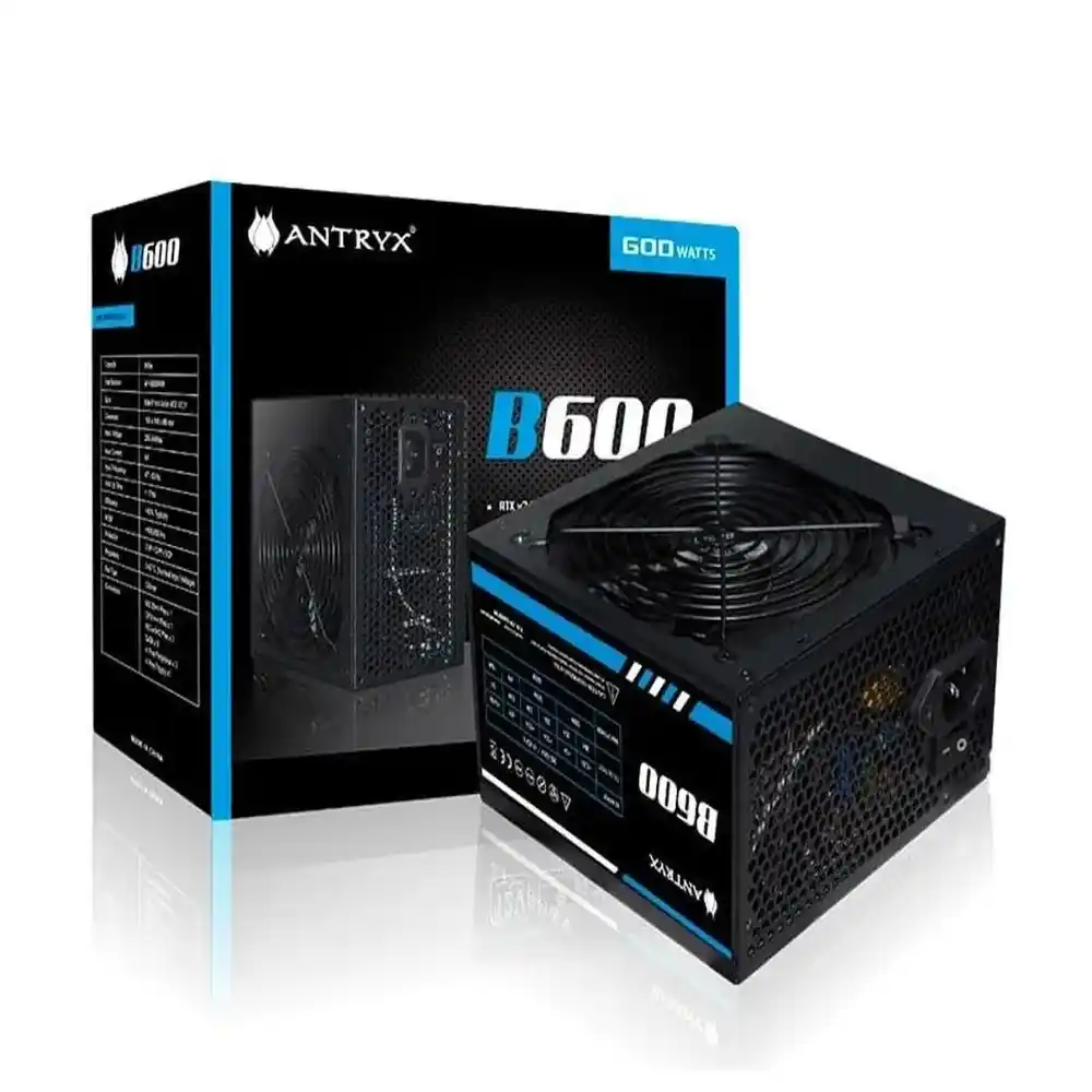 Fuente de Poder ANTRYX B600 V3 600W ATX