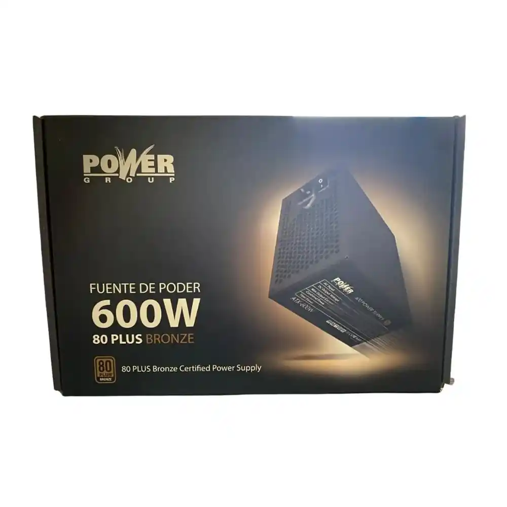 fuente-poder-deepcool-pf600x-600w-80-1 Fuente de Poder DEEPCOOL PF600X 600W 80 Plus Bronze - Imagen 1