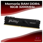 Memoria Ram KINGSTON Fury Beast 16GB DDR4 3200MHz DIMM - Imagen 5