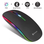 Mouse Inalámbrico Recargable Bluetooth/2.4GHz RGB - Imagen 2