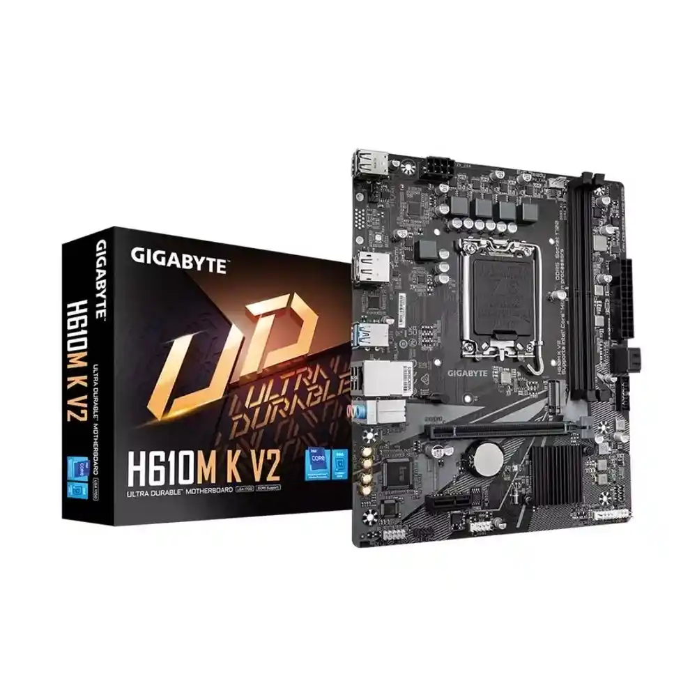 Placa Madre GIGABYTE H610M K V2 LGA1700 DDR5