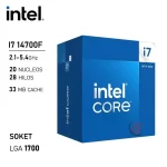 Procesador INTEL Core i7-14700F 14va Gen 20 Núcleos LGA1700 - Imagen 4