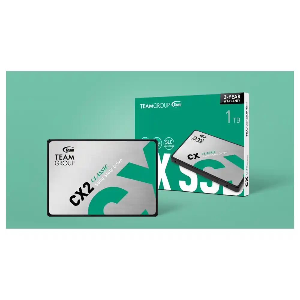ssd-teamgroup-cx2-1tb-2-5-1 SSD TEAMGROUP CX2 1TB 2.5" SATA III - Imagen 1