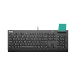 Teclado Alámbrico USB Lector de Tarjeta Inteligente - Imagen 4